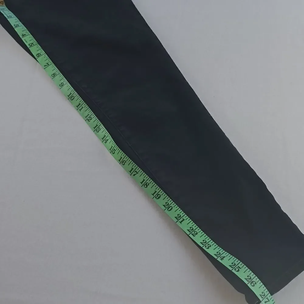 J. Crew Factory Black Maternity Skinny jean in signature stretch Women's Size 28